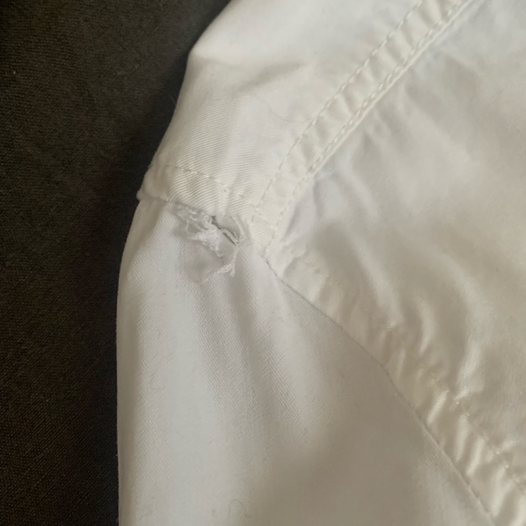 Dex white shirt with pockets - Picture 6 of 7